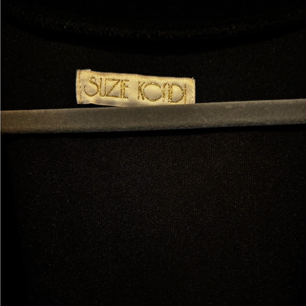 Suzi Kondi Black Velour Romper - Picture 4 of 5